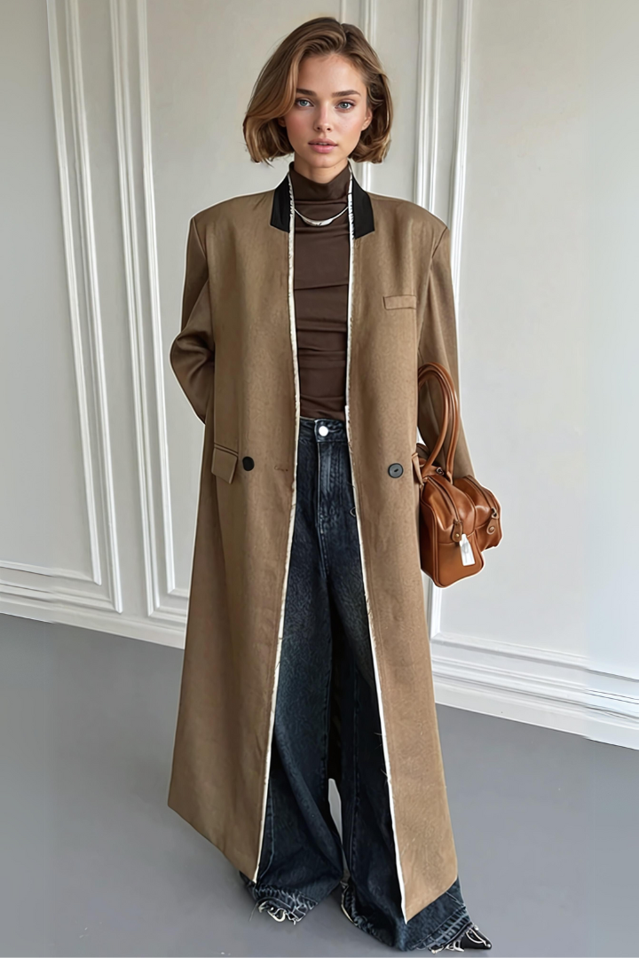 Mina Coat Double-Breasted