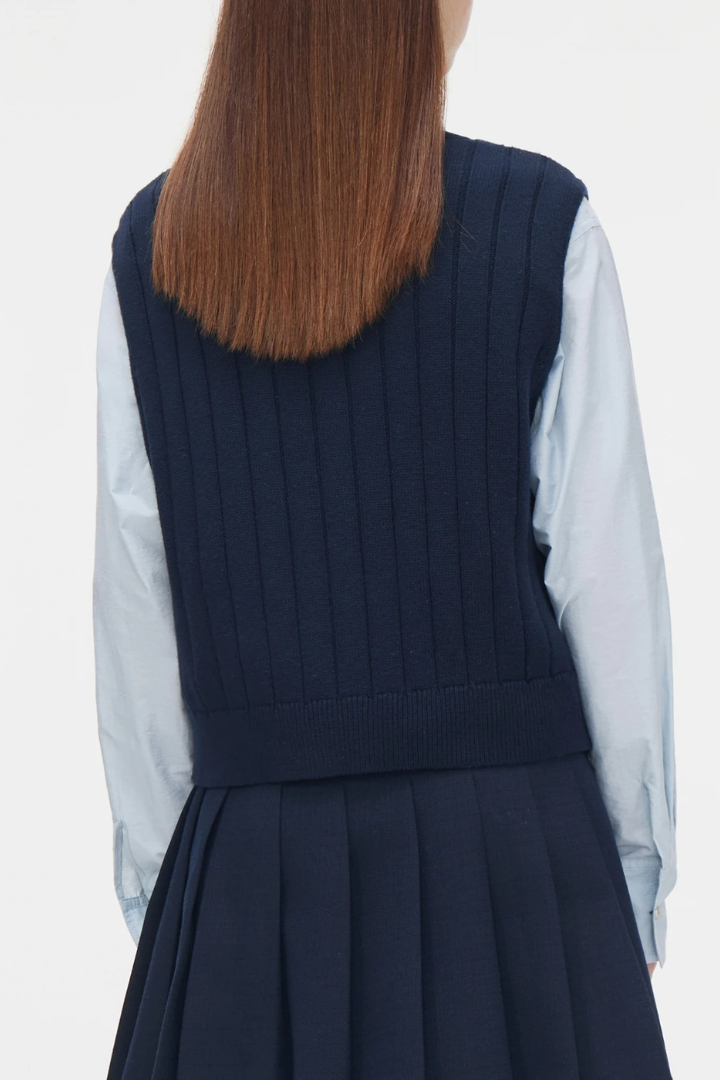 Wool Collage Gilet