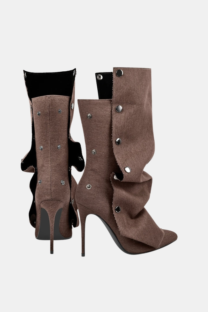 Sectional Ankle Boots