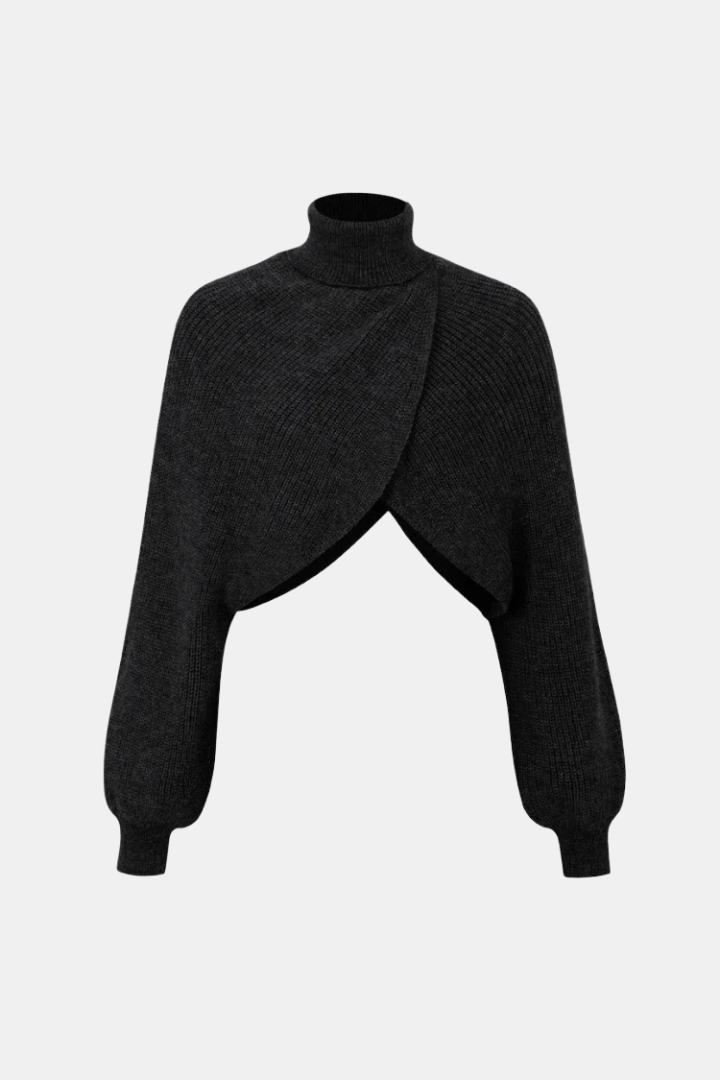 Asymmetrical Crop Sweater