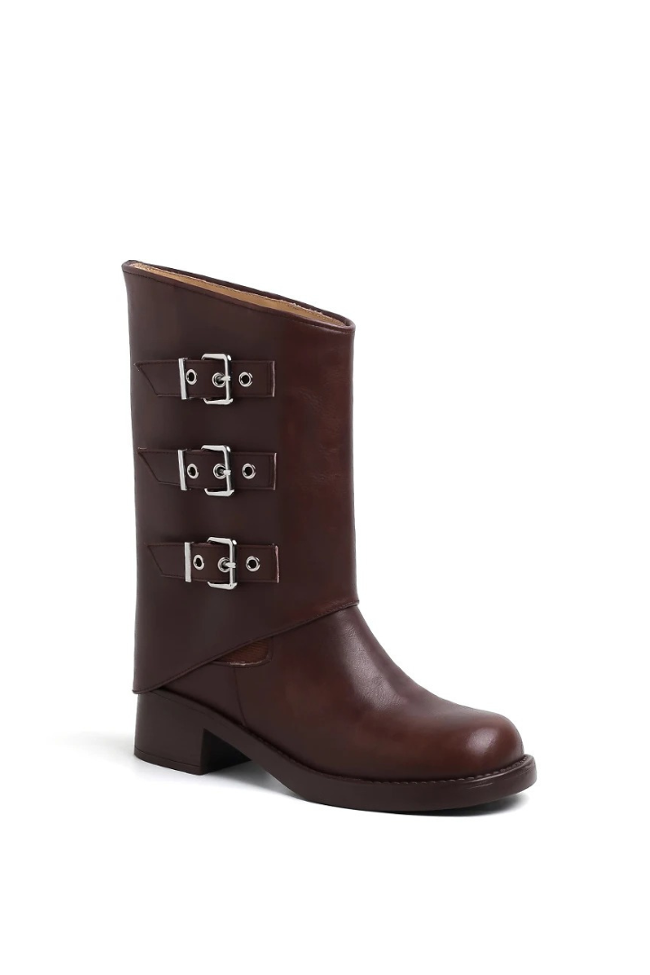 Calfskin Ankle Boots