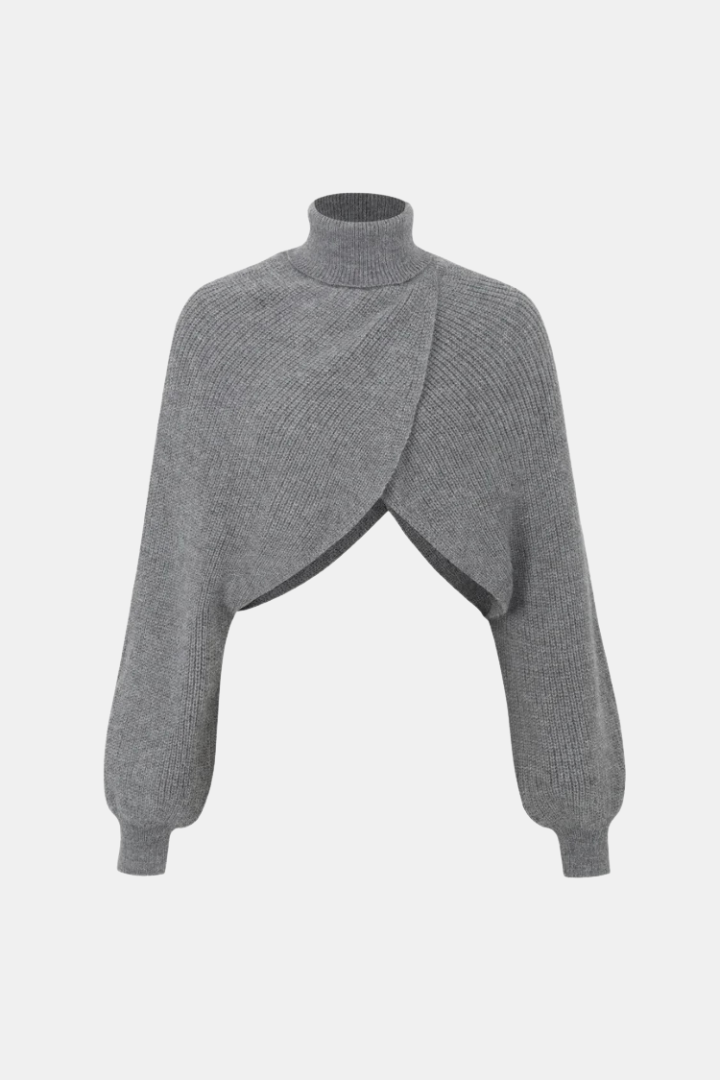 Asymmetrical Crop Sweater